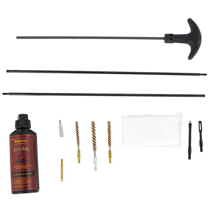 Outers 46215 Brass Rod Rifle Kit Small Bore Rifle 17/204/22 Caliber 9 Pieces