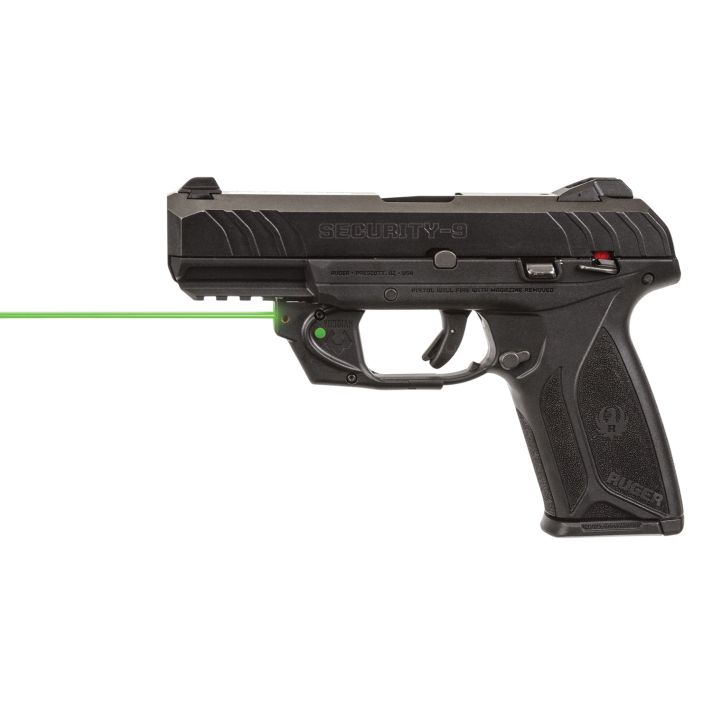 Viridian 9120023 Green Laser Sight for Ruger Security 9 and 380 Full-Size and Compact E-Series Black