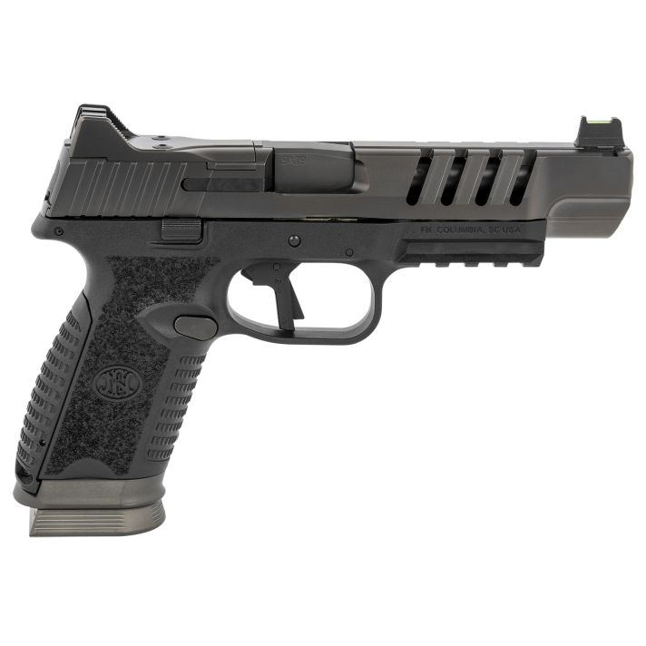 FN 66100843 509 LS Edge 9mm Luger 5" Barrel 17+1, Matte Black Polymer Frame With Mounting Rail, No Manual Safety, Optics Ready