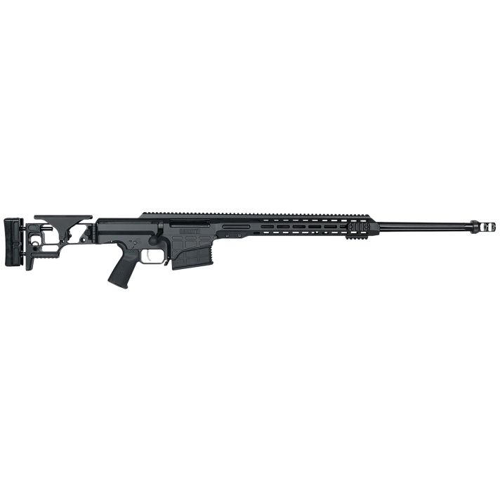 Barrett 18478 MRAD338 Lapua Mag 26" 10+1 Black Cerakote Black Folding with Adjustable LOP Stock Black Polymer Grip Right Hand