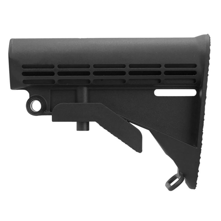 Aim Sports USASM4STK G.I Style BodyBlack Synthetic, Mil-Spec Buffer Tube, AR-Platform