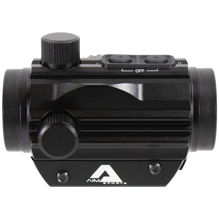Aim Sports RD120PE Micro Dot5 MOA Black Anodized 1x20mm Red/Green Dual Illuminated