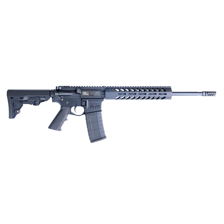 HM Defense HM15F556 Guardian F5 5.56x45mm NATO Caliber with 16" Barrel, 30+1 Capacity, Black Anodized Metal Finish, Black Mil-Spec HM Stock & Polymer Grip Right Hand