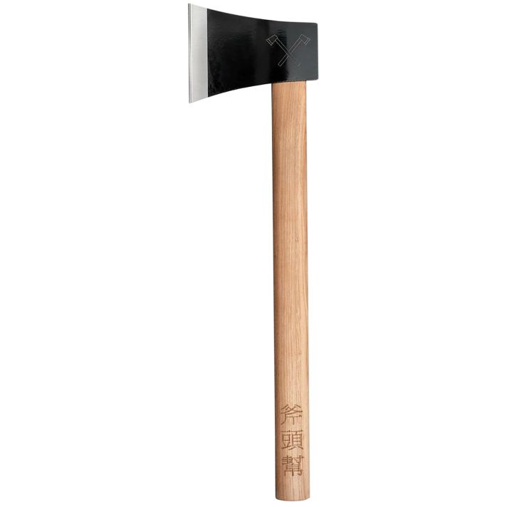 Cold Steel CS90AXG Axe Gang4" Hatchet Plain 1055 Carbon Steel Blade American Hickory Handle 20.25"