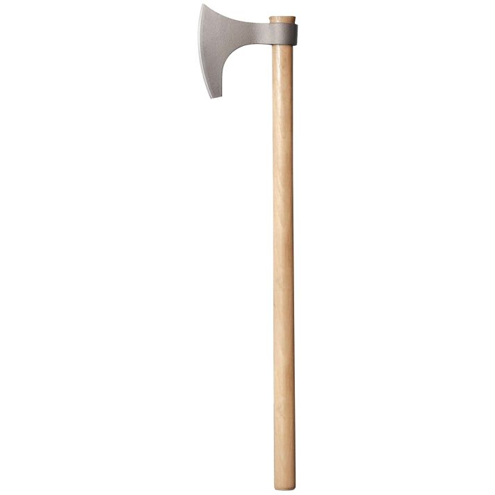 Cold Steel CS90WVBA Viking Hand 6" Blade Axe 1055 Carbon Steel Blade American Hickory Handle 30"