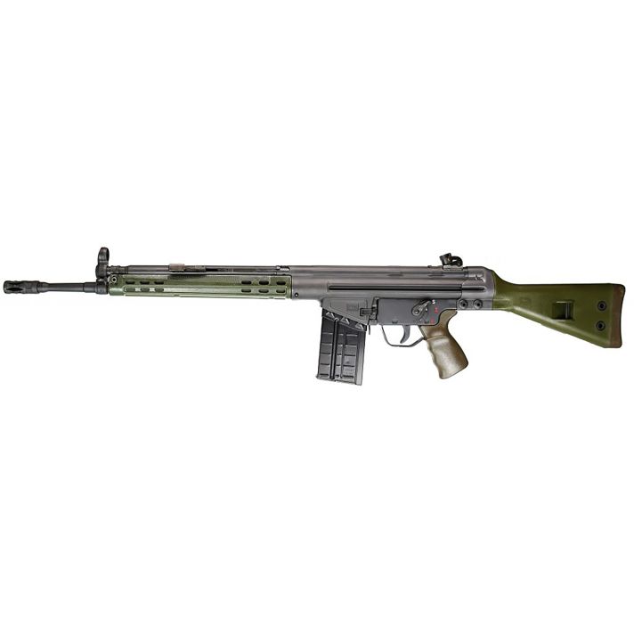 PTR 100 GI*Reconditioned 308 Win,7.62x51mm Nato 18" 20+1, Black Parkerized Reciever, Green Synthetic Furniture (Stock May Be Blemished)