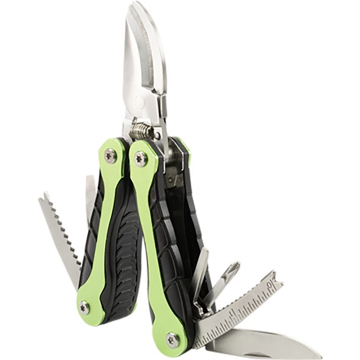 AccuSharp 084C Gardener'sBlack/Green Folding Plain Blade
