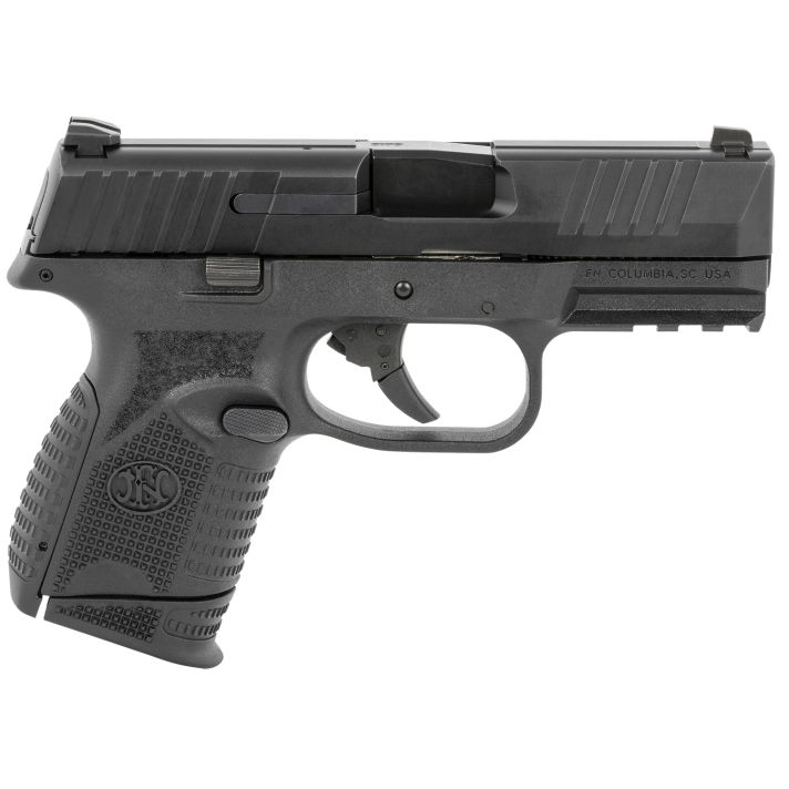 FN 66100816 509CSteel Frame 9mm Luger 10+1, 3.70" Black Steel Barrel, Matte Black Serrated Stainless Steel Slide & Polymer Frame w/Picatinny Rail, Black Interchangeable Backstrap Grip, Ambidextrous