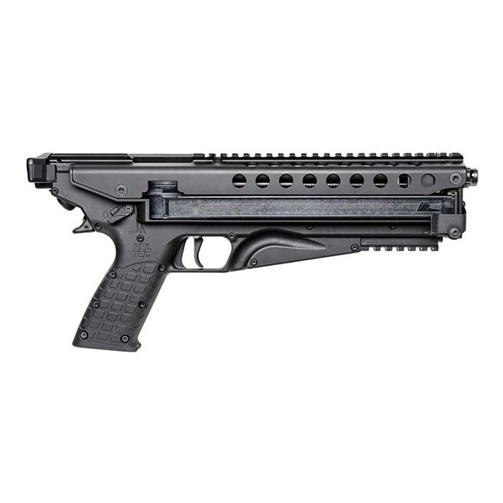 Kel-Tec P50BLK P505.7x28mm 50+1 9.60" Black Threaded Barrel, Black Picatinny Rail Receiver, Black Synthetic Black Polymer Grips