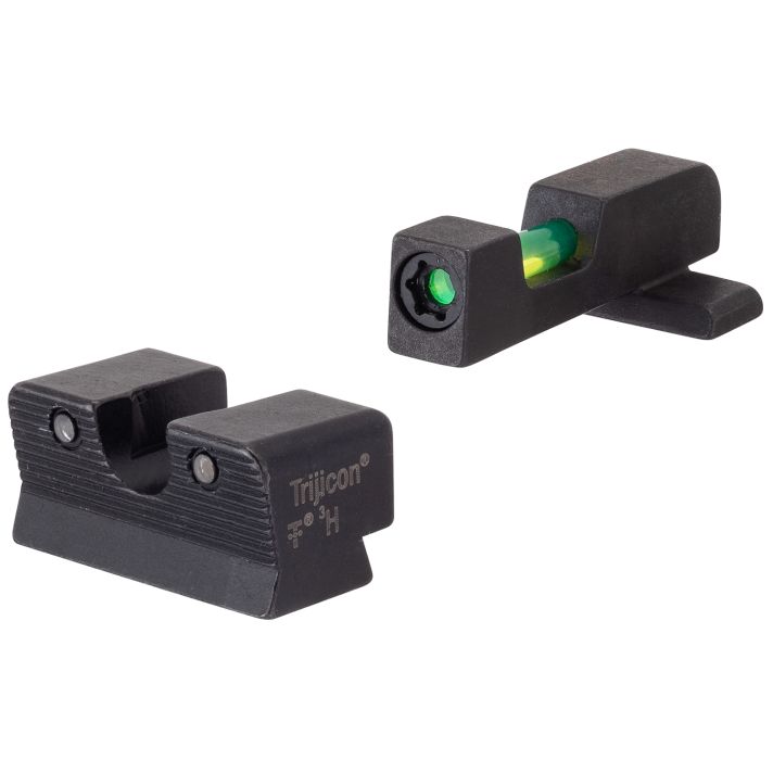 Trijicon 601116 DI Night Sight SetGreen/Tritium/Fiber Optic Front Sight-Green Tritium Black Outline Rear Sight Springfield Armory XD/XD-M/XD Mod.2