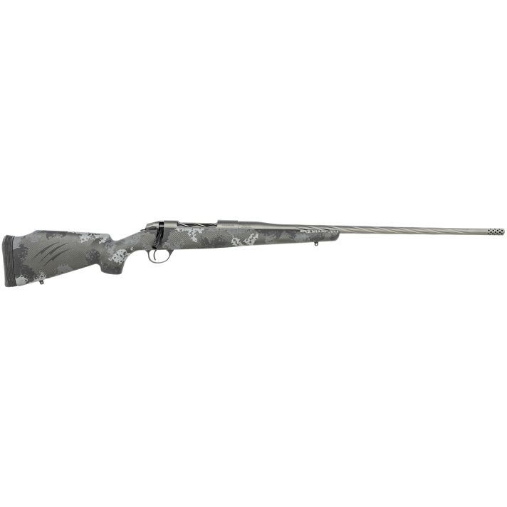 Fierce Firearms FCETW65PRCTIPH Twisted Edge6.5 PRC 4+1 24" Phantom Camo Carbon Fiber Stock, Gray Cerakote, Right Hand