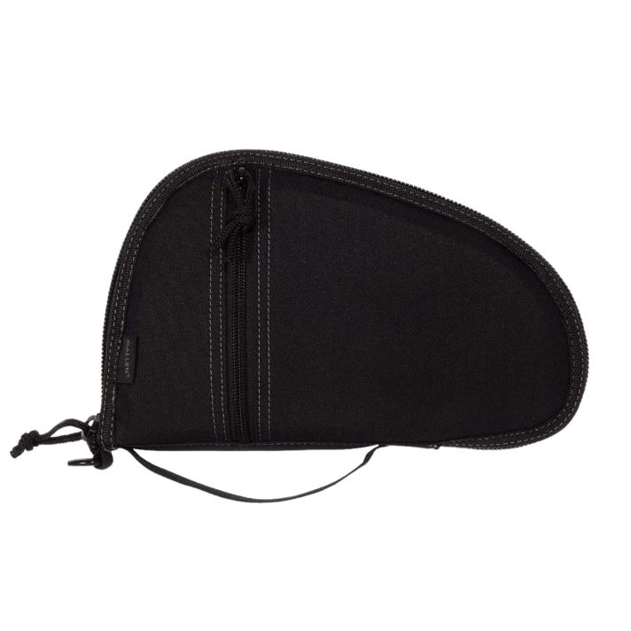Allen 3615 TorreyHandgun Case Black Polyester, Small Accessory Pocket, Muzzle Pocket & Lockable Zipper 10.50" x 6.50" Exterior Dimensions