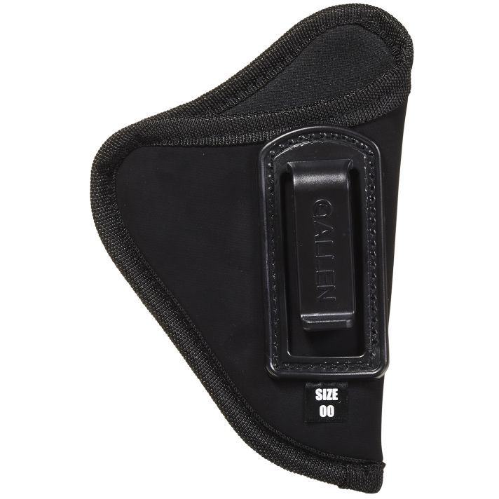 Allen 44600 Inside-The-Pant Conceal Carry Holster Size 00 IWB Black Ultrasuede Fabric, Fits Small/Medium DA Revolvers, Belt Mount Clip, Right Hand