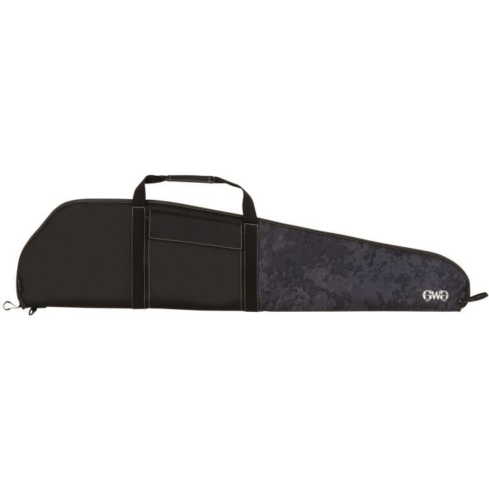 Girls With Guns 90746 Midnight Rifle Case 46" Black with Shade Blackout Camo for Scoped or Non Scoped Rifles