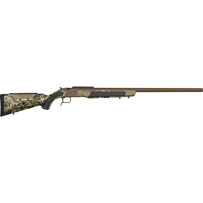 CVA PR3207NM Accura LR-X 50 Cal 209 Primer 30" Patriot Brown Nitride Cerakote Fluted Threaded Barrel, Realtree Hillside Adj Comb Synthetic Stock