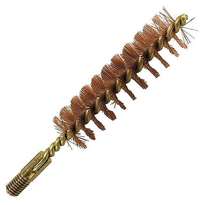 CVA AC1463 Cleaning Brush 45 Cal For Muzzleloaders 10-32 Thread, Brass Bronze Bristles