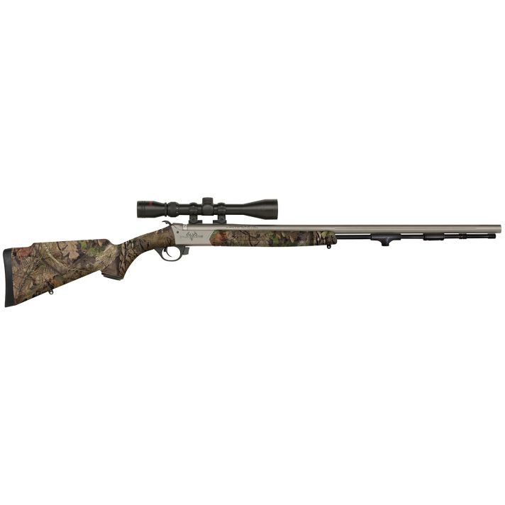 Traditions R5741104416 Pursuit XT 50 Cal 209 Primer 26" Stainless Cerakote Mossy Oak Break-Up Country Synthetic Stock 3-9x40 Scope