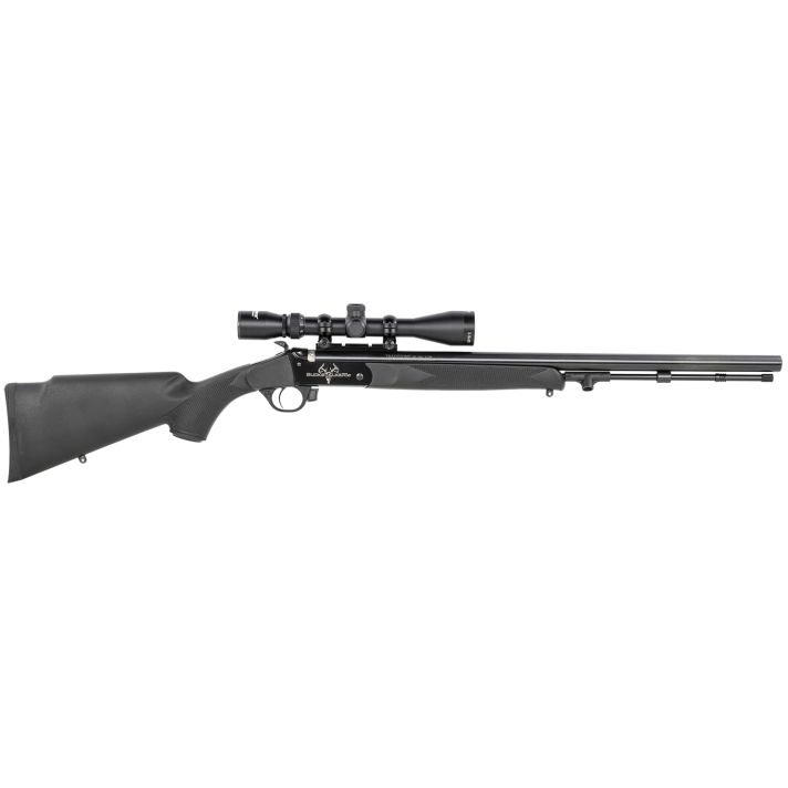 Traditions R572000840 Buckstalker XT 50 Cal 209 Primer 24" Blued Barrel/Rec Black Synthetic Stock 3-9x40 Scope