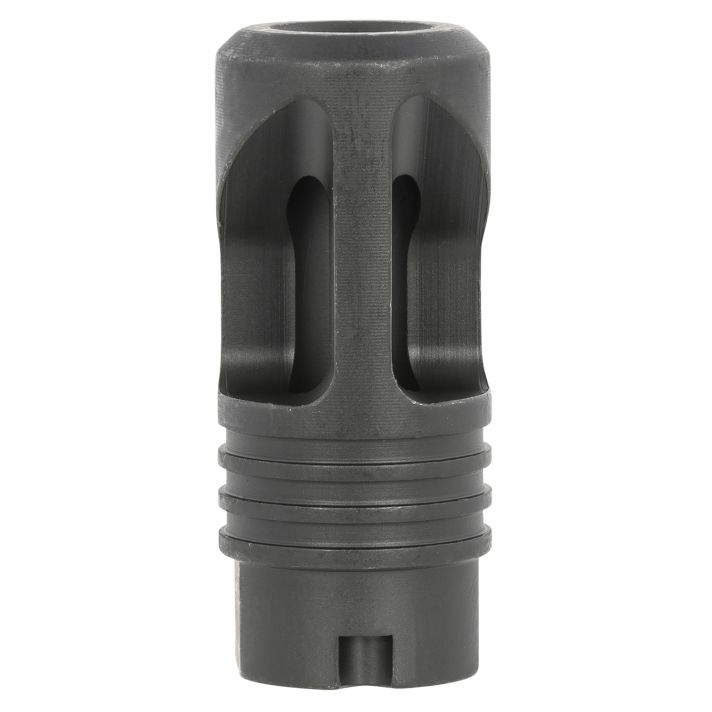 LBE Unlimited AK47-DP Dual Port Flash Hider Black with 14x1 LH Threads AK-Platform