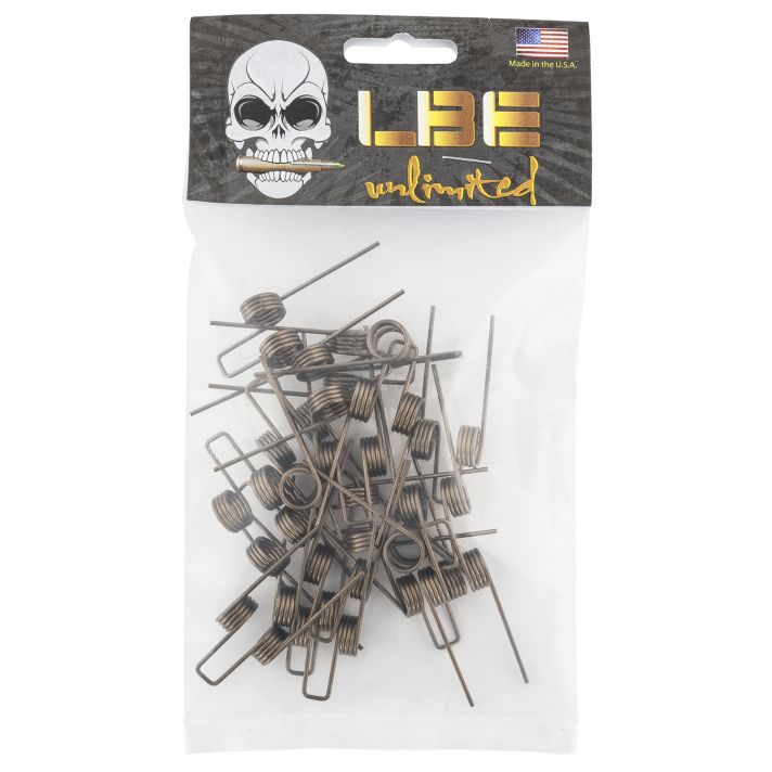 LBE Unlimited ARHS20PK AR Parts Hammer Spring 20 Pack AR-15 Silver Stainless Steel