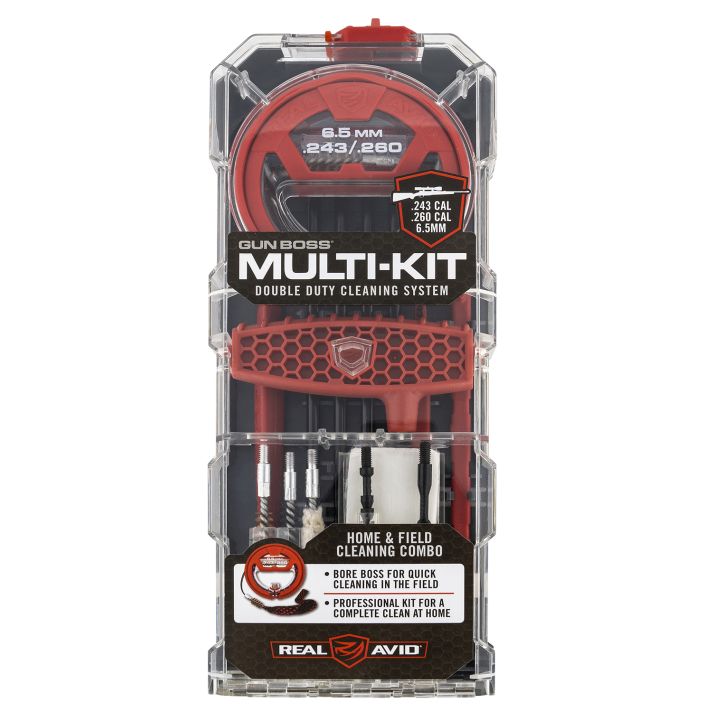 Real Avid AVGBMK243 Gun Boss Multi-Kit 6.5 Cal 243 Cal 260 Cal Rifle