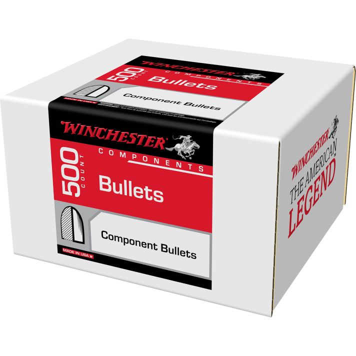 Winchester Ammo WB40TC180X Centerfire Handgun Reloading 40S&W 180gr Full Metal Jacket Truncated Cone 100 Per Box/10 Case