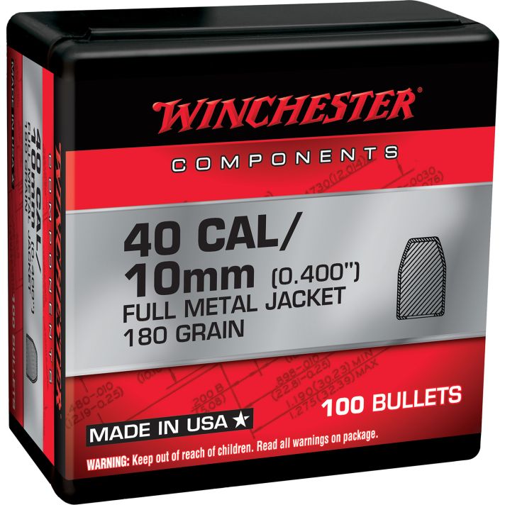 Winchester Ammo WB45HP230D Centerfire Handgun Reloading 45Cal 230gr Jacketed Hollow Point 500 Per Box/3 Case