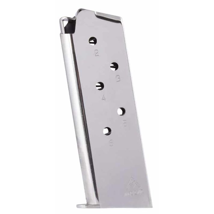 Mec-Gar MGCO4506N Standard6rd 45 ACP Fits 1911 Officer Nickel Carbon Steel