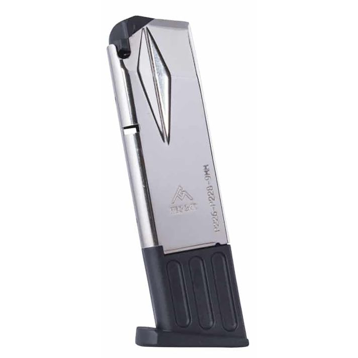 Mec-Gar MGP22610N Standard10rd 9mm Luger Fits Sig P226 Nickel Carbon Steel