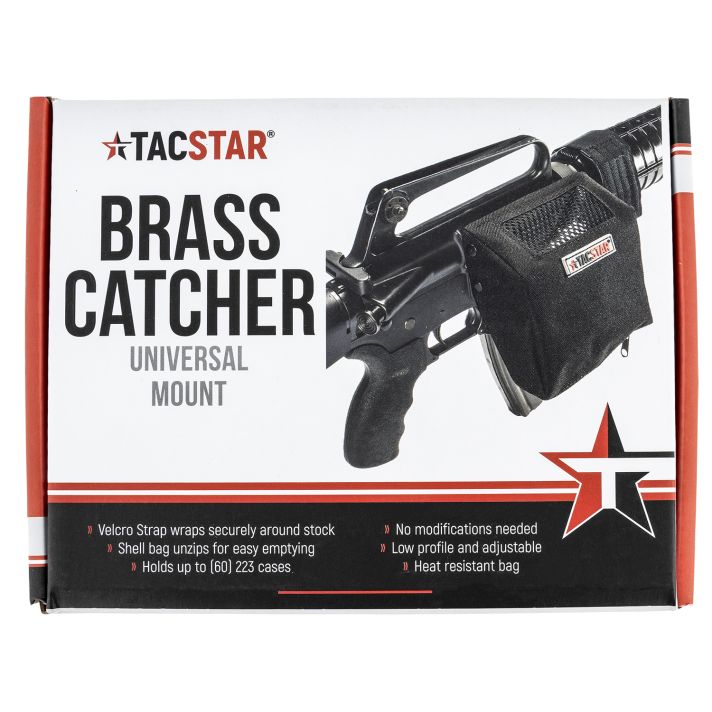 Lyman 1081245 Universal Brass Catcher Black Canvas Velcro Mount