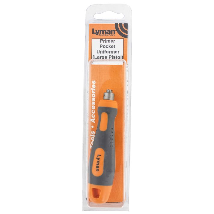 Lyman 7810219 Large Pistol Primer Pocket Uniformer Multi-Caliber