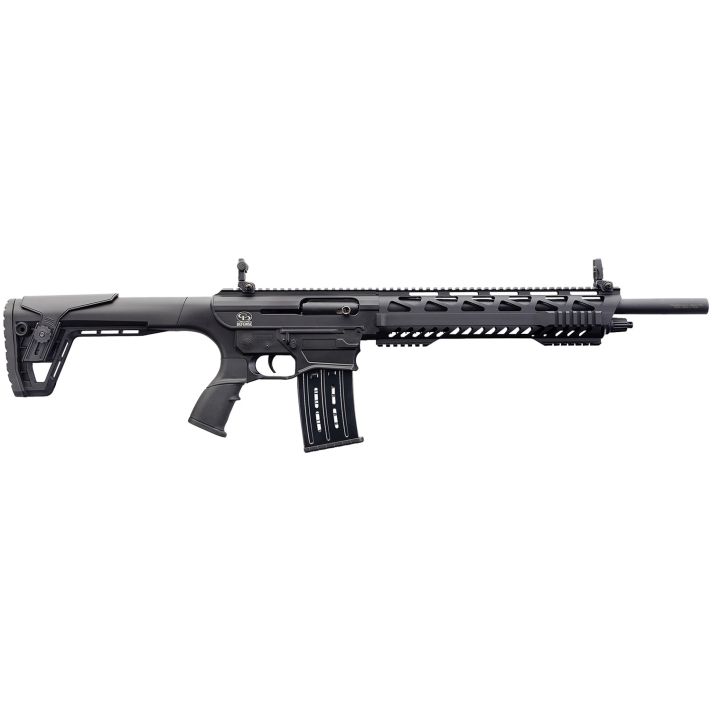 Charles Daly 930192 AR 12A Full Size Frame 12 Gauge Semi-Auto 3" 5+1 18.50" Black Steel Barrel, Black Aluminum Receiver, BlackSynthetic Stock w/Adj Comb, Black Polymer Grip