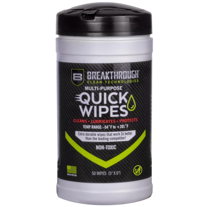 Breakthrough Clean BTCLPQW50 Quick Wipes5" x 6"50 Count