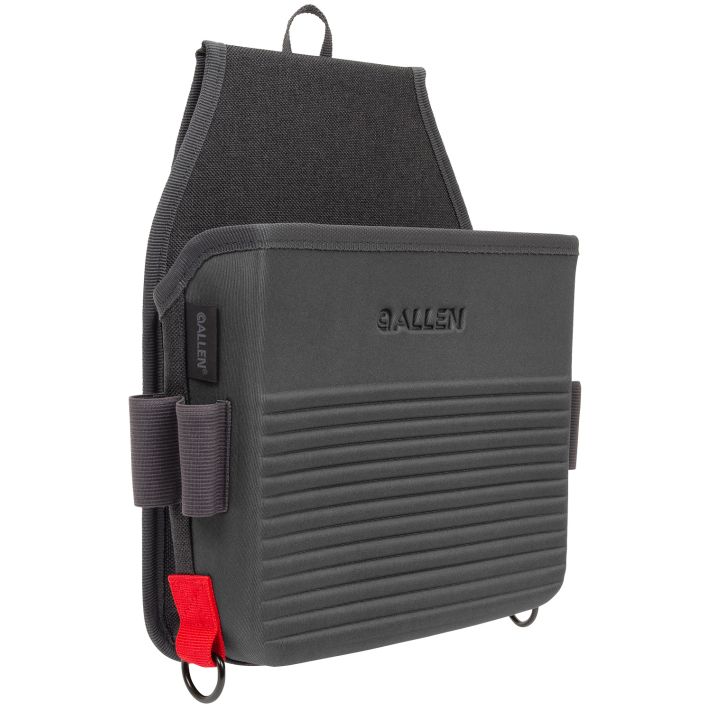 Allen 8324 Competitor Shell Bag Gray EVA Capacity 50rd Waist Mount 2" Belt