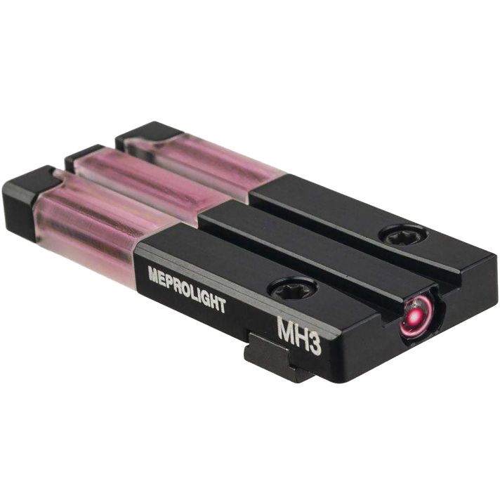 Meprolight USA 631053408 FT Bullseye Rear Sight Red Tritium/Fiber Optic Glock MOS