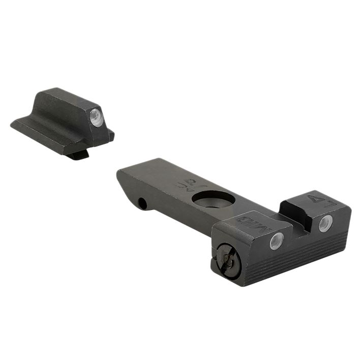 Meprolight USA 209963101 Tru-Dot Sight Set Green/Tritium Fits Ruger GP100, Post Mount