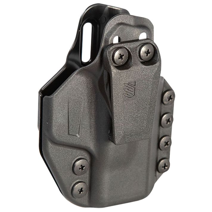 Blackhawk 416002BK StacheIWB Size 02 Black Polymer Belt Clip Compatible w/Glock 19/23/32/48 Ambidextrous
