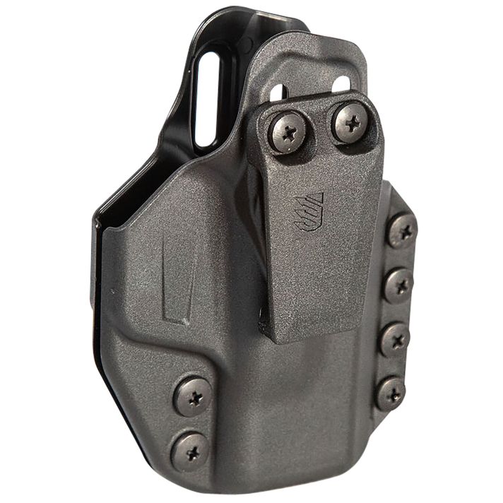 Blackhawk 416000BK StacheIWB Size 00 Black Polymer Belt Clip Compatible w/Glock 17/22/31/47 Ambidextrous
