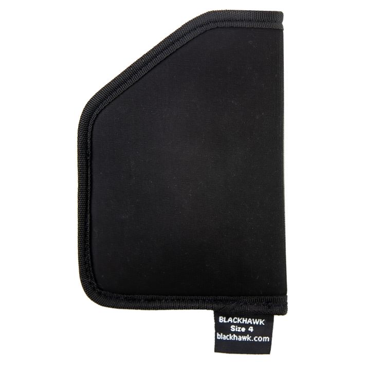 Blackhawk 40TP04BK TecGripPocket Size 04 Black Laminate Compatible w/Glock 42/43 Ambidextrous