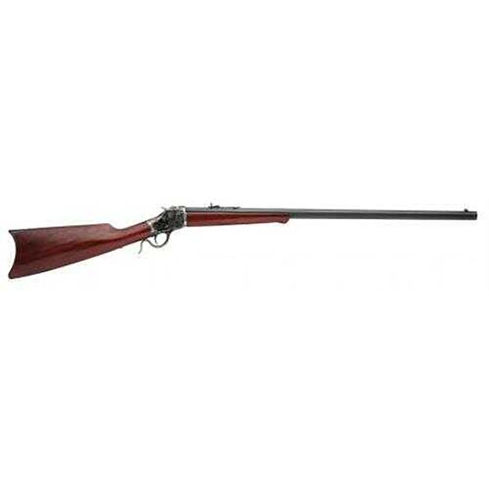 Taylors & Company 550147 1885 High Wall Full Size 45 Colt (LC) 1 Shot, 30" Blued Steel Barrel, Color Case Hardened Steel Receiver, Walnut Fixed Walnut Stock,Right Hand