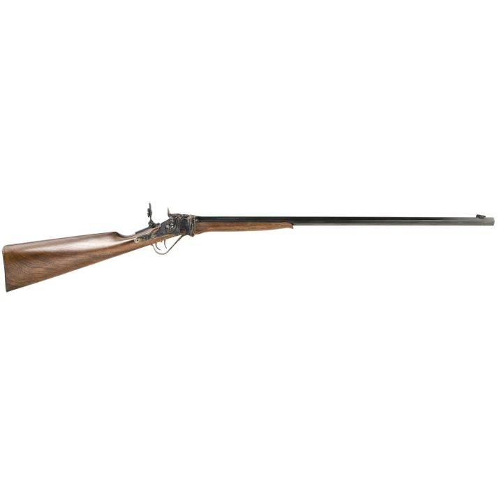 Taylors & Company 220069 Half-Pint Sharps 44-40 Win Caliber with 1rd Capacity, 26" Blued Barrel, Color Case Hardened Metal Finish & Walnut Stock Right Hand (Full Size)