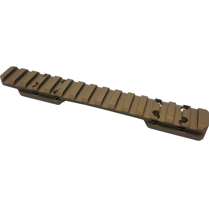 Talley PLMHC735 Picatinny RailBurnt Bronze Fits Browning X-Bolt Hells Canyon, Long Action 20 MOA