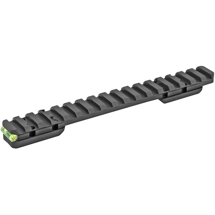 Talley PLM735ACI Picatinny Rail w/Anti-Cant Indicator Black Anodized Fits X-Bolt Long Action 20 MOA