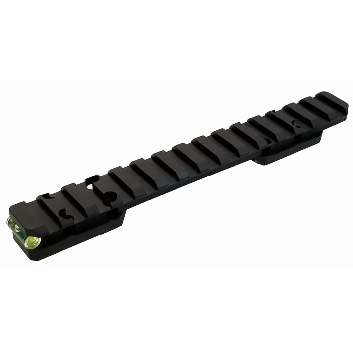 Talley PXM735ACI Picatinny Rail w/Anti-Cant Indicator Black Anodized Fits X-Bolt Magnum Action 20 MOA