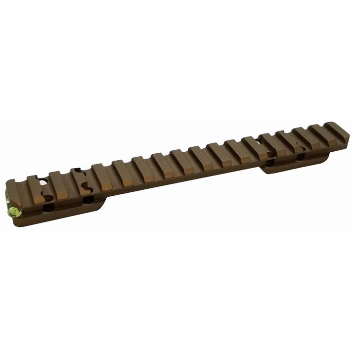 Talley PLMHC735AC Browning X-Bolt 20 MOA Picatinny Rail with Anti-Cant IndicatorSmoked Bronze Long Action 20 MOA