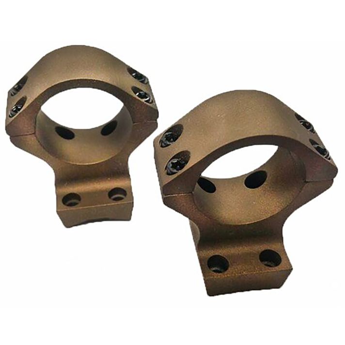 Talley HC730735 Scope Mount/Ring ComboBurnt Bronze Aluminum 30mm Tube X-Bolt Low Rings Short/Long Action 0 MOA