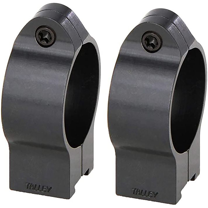 Talley 30CZRH Rimfire RingsBlack CZ 452 European/455/457/512/513 30mm High 0 MOA