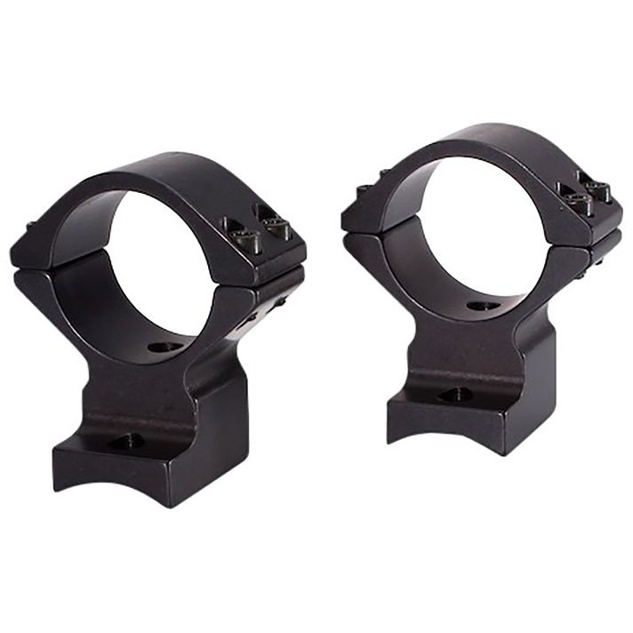 Talley 94X734 Scope Mount/Ring ComboExtended Black Anodized Aluminum 1" Tube Howa 1500/Howa Mini Medium Rings Short/Long Action 0 MOA