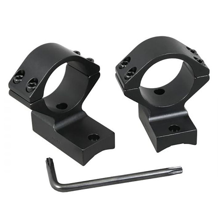 Talley 948749 Scope Mount/Ring ComboBlack Anodized Aluminum 1" Tube Kimber 84M Medium Rings 0 MOA