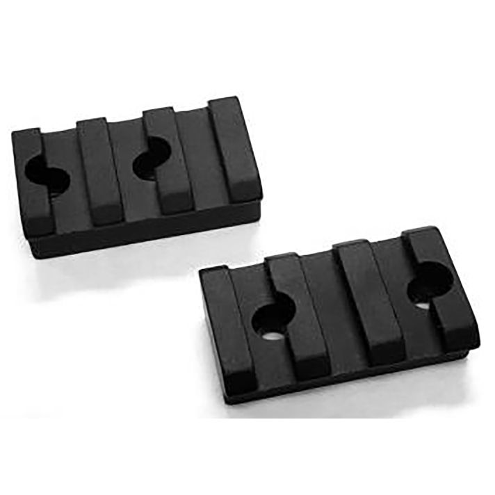 Talley 252700P Picatinny RailBlack Anodized Aluminum Remington 700